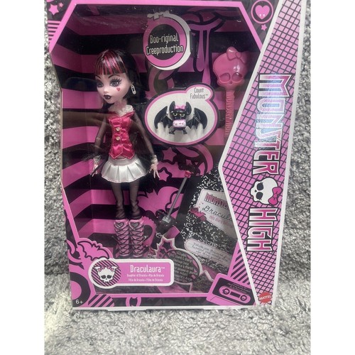 2024 Monster High Draculaura Pink Boo Original Creeproduction Puppe In Hand Neu - Bild 6 von 8