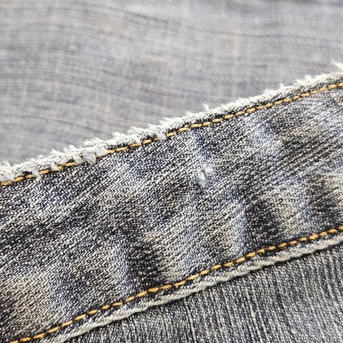Vintage Y2K Mis Bisou Maxi Denim Skirt High Low Size5 - Picture 19 of 24