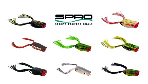 Spro Dean Rojas Bronzeye Baby Popper 50 Frog Topwater Bass Fishing Bait - Picture 1 of 10