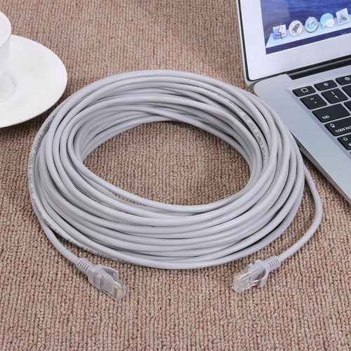 Câble Ethernet 100ft Routeur Ordinateur Câble pour PC Routeur Ordinateur (20m) - Photo 2/12