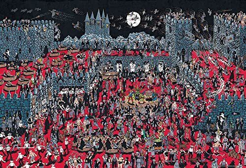 Where's Wally? Vampire and Witch Castle 2000 Small Puzzle