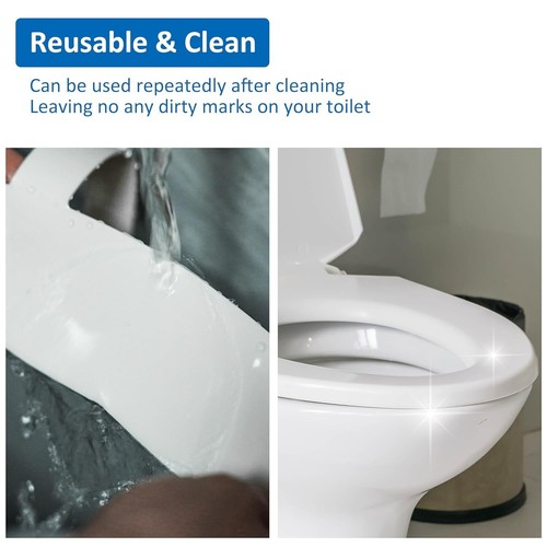Urine Deflector for Toilet Seat Prevents Kids and Adult from Peeing Splash - Picture 3 of 8