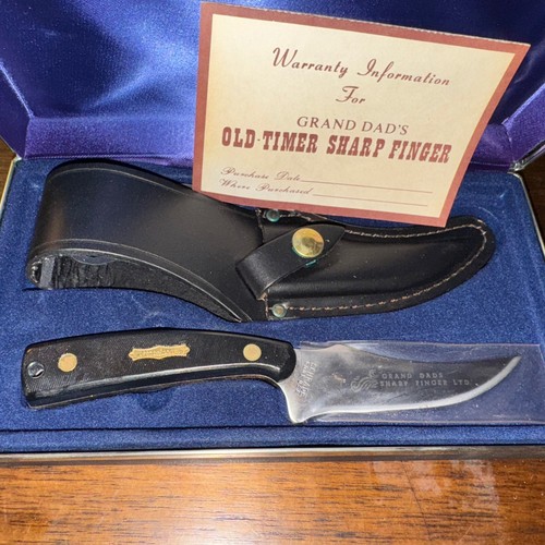 Schrade Knife Grand Dad's Sharp Finger Limited Edition - Picture 3 of 7