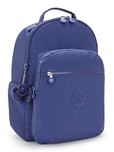 kipling Basic Seoul Backpack L Rucksack Rucksack Ocean Blue violett Neu - Bild 2 von 6