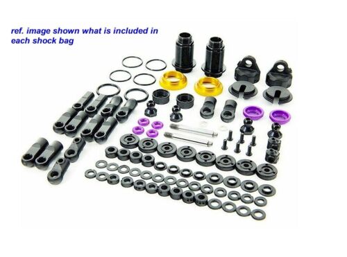 Full Set Team Durango 1/10 DETC410 v2 Shocks Springs Universal RC Aluminum Body - Picture 3 of 3