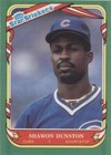 1987 Fleer Star Stickers - Shawon Dunston #36