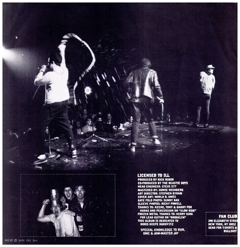 Beastie Boys - Licensed To Ill '86 LP US ORG (#BFC 40238)!VG/VG+ - Picture 5 of 6