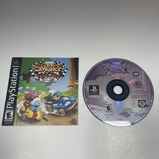 Smurf Racer Sony PlayStation 1 PS1 2001 Game and Manual Only no Case Black Label