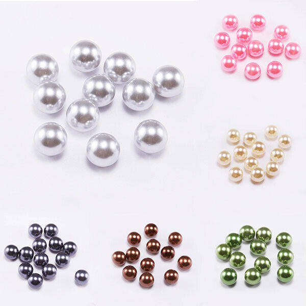 Wholesale Round No Hole ABS Imitation Pearl Loose Beads DIY Craft Jewelry Making Wholesale Round No Hole ABS Imitation Pearl Loose Beads DIY Craft Jewelry Making