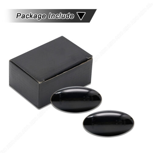 2x LED side indicators for Mazda 2 3 BK BL | 5 6 GY GG | MPV II | BT-50 | BLACK - Picture 12 of 12
