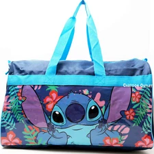 Disney Lilo And Stitch Duffel Bag Carry On Overnight Travel  Tote 18" Dance Bag