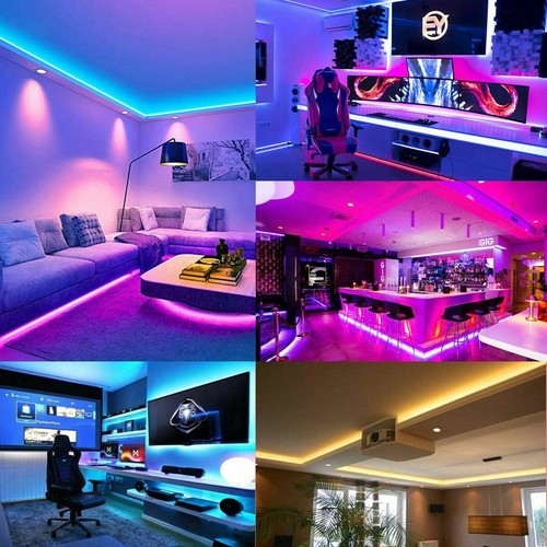 LED Strip Light RGB 5M/10M/15M/20M USB or Plug | Remote + Full Set | Bedroom TV - Picture 3 of 12