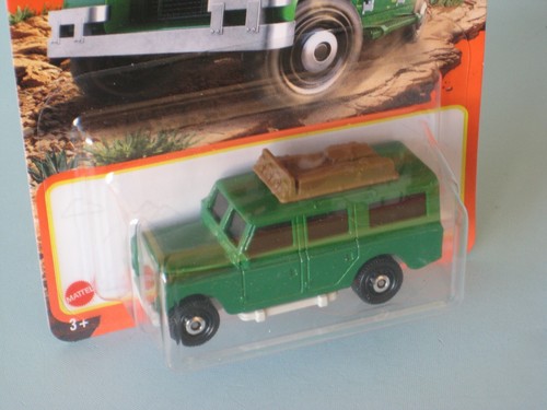 Matchbox 1965 Land Rover Gen II 110 Green Defender Toy Model Car 70mm USA BP B - Picture 1 of 2