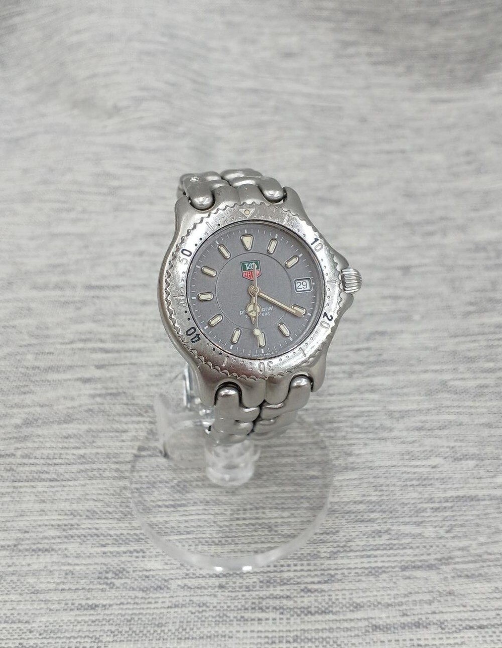 TAG Heuer WG1213-K0 Mens Silver Quartz Vintage Swiss Watch