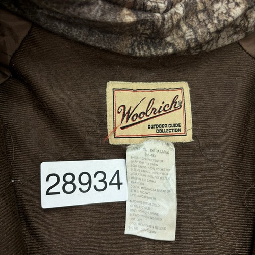 Woolrich Jacket Adult Extra Large Brown RealTree Workwear Camo Hunting Coat Men - Picture 6 of 9