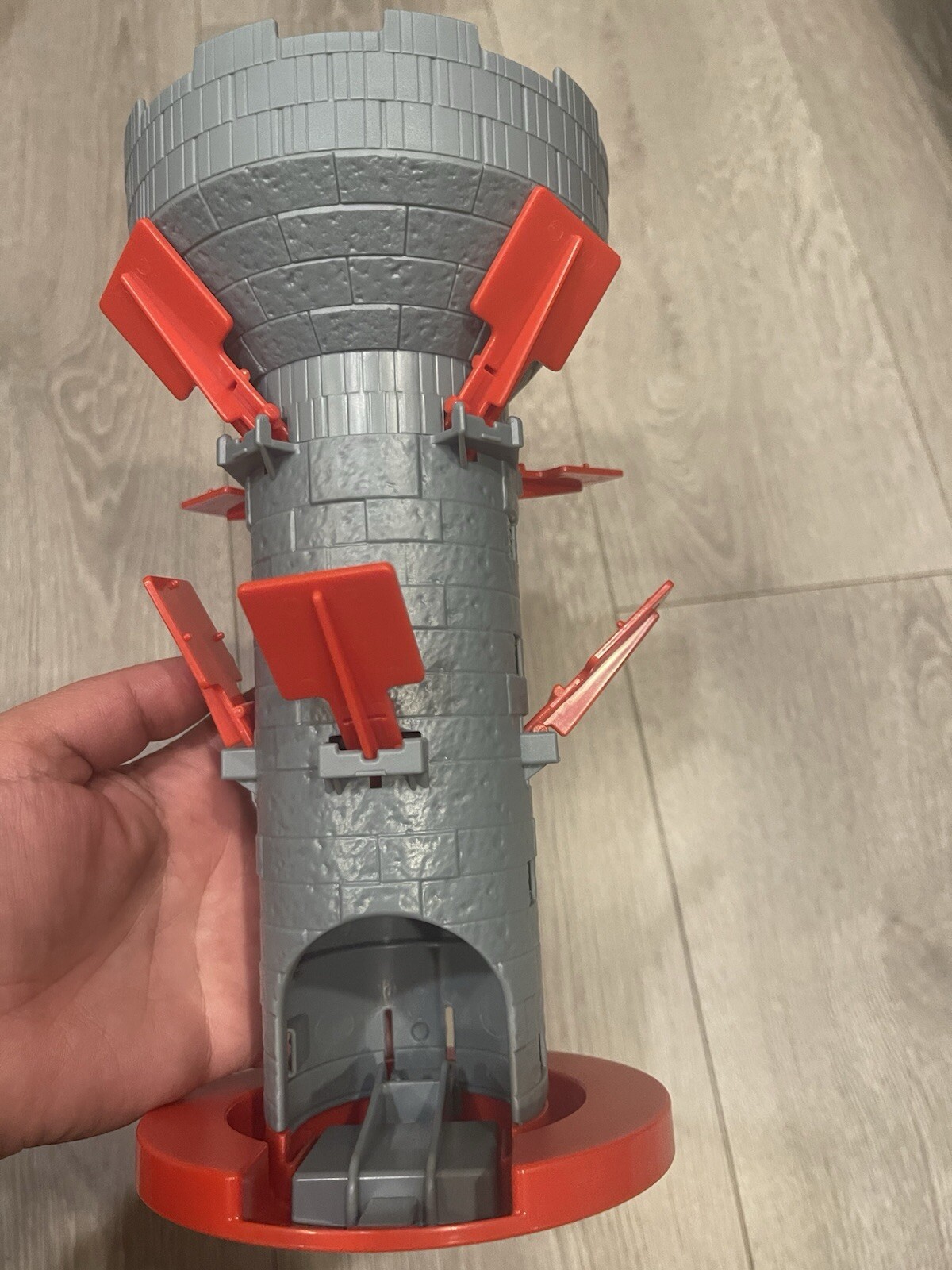 Super Mario Blow Up Shaky Tower Balancing Game With 6 Figures