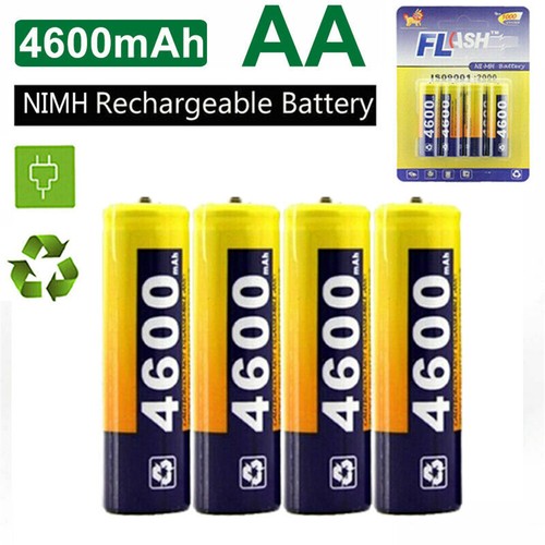 4-24 Pack AA Rechargeable Batteries 4800mAh 1.2V NiMH Battery Lot Pre charge - Picture 6 of 11
