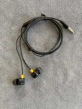 In Ear Canal Headset - BLACK & YELLOW (New-open box-no original packaging)