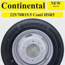 2019 FORD F450 F550 225/70R19.5 CONTINENTAL CONTI HSR5 1 TIRE & STEEL RIM