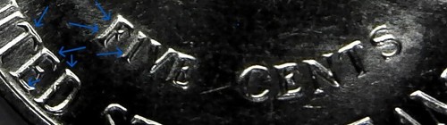 1969 S. Jefferson Nickel D.D.O and D.D.R. Uncirculated N-10 - Picture 8 of 17
