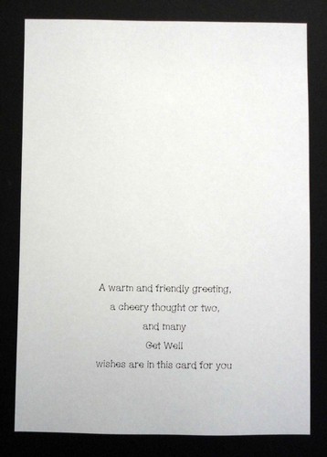 Card Inserts -Assorted "Get Well" Greetings-7" x 5" Cards (Landscape) Pkt 20 - Picture 2 of 5