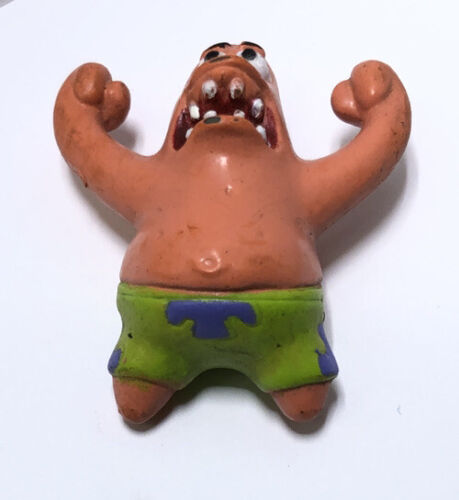 Figura Estrella Patrick Grito Enojado Bob Esponja Nickelodeon 1.5" Pantalones Cuadrados - Imagen 2 de 3