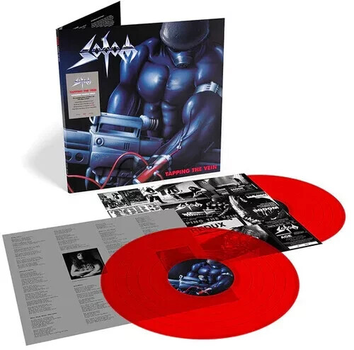 Sodom - Tapping The Vein Vinyl, LP Ltd Ed, Deluxe Ed, Red Transparent - Foto 5 di 5