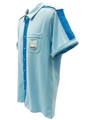 Team Zissou Uniform Shirt Life Aquatic Steve Zissou Movie Costume Ned Plimpton - Picture 7 of 9