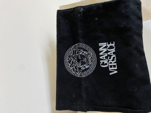 Versace Size 40 UK 6.5 Black Satin Tassel Heels Sandals Shoes Box & Dust bag - Picture 9 of 9