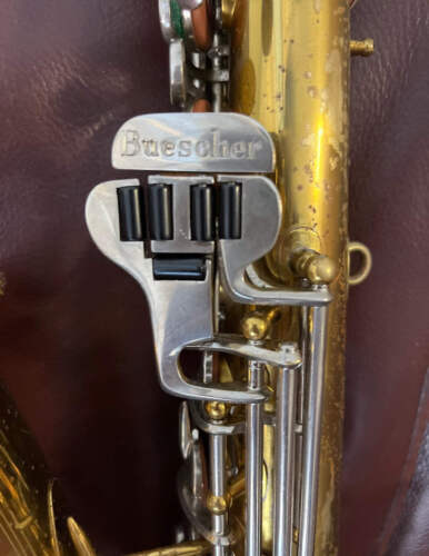 Buescher Aristocrat Eb Alto Saxophone (1960s) SN 331921 (new pads - overhauled)( - Picture 5 of 22