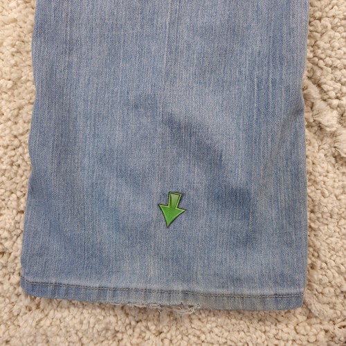 Jeans donna Venezia bootcut taglia 20 41x31,5 vita alta blu tasche ricamate  - Foto 14 di 14