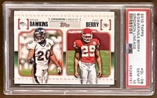 2010 BRIAN DAWKINS RC, PSA 10, Topps Gridiron Lineage #GL-DB; HOF; Pop 1 of 6