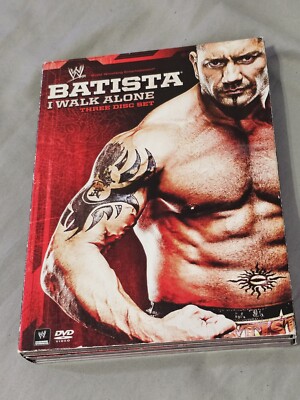 WWE バティスタ アイ・ウォーク・アローン DVD WWE: Batista - I Walk Alone (DVD, 2009, 3-Disc Set) for sale