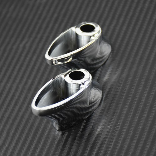 Chrome Auxiliary Lighting Brackets Fit For Harley Touring Softail Dyna 1997-2016 - Foto 5 di 8