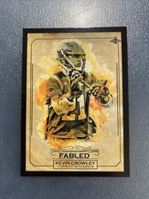 2019 Parkside Major Lacrosse League MLL Fabled card KEVIN CROWLEY