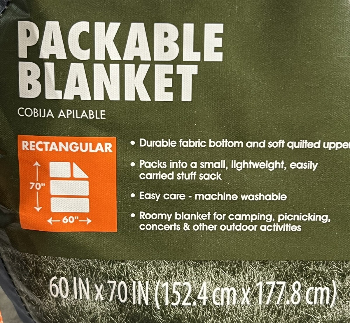 Ozark trail packable blanket clearance