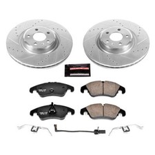 PowerStop Disc Brake Kit - Front - Fits Audi A6 2012-2015, Audi A6 Quattro 2014-