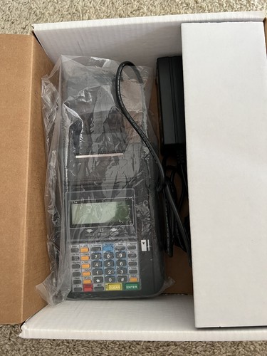 Hypercom T7 Plus Credit Card Machine Opened Box And Never Used. | eBay