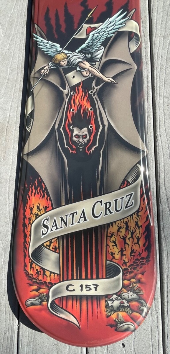 の 人気アイテムランキング Jeff Grosso Demon Angel Santa Cruz vintage snowboard スケートボード