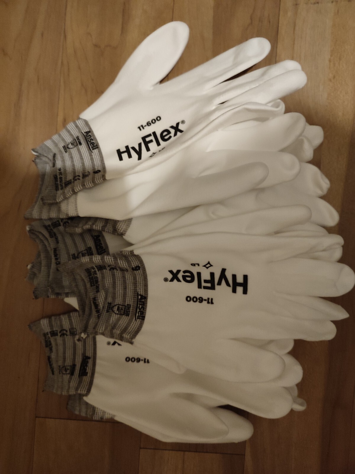 10 pair Ansell Edmont 11600 Hyflex Glove size 9 eBay