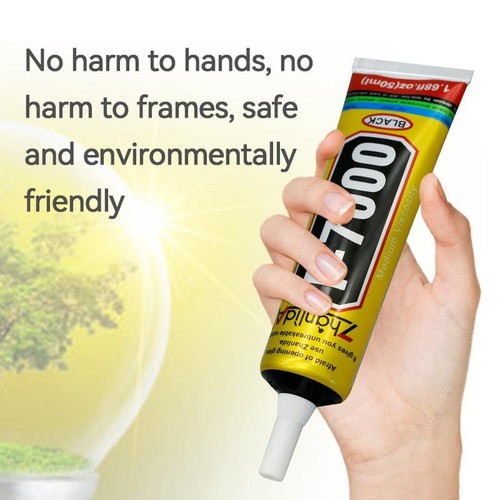 T7000 Black Glue Phone Tablet Repair Adhesive 15/50/110ML with Fine Tip Needle - Picture 13 of 15