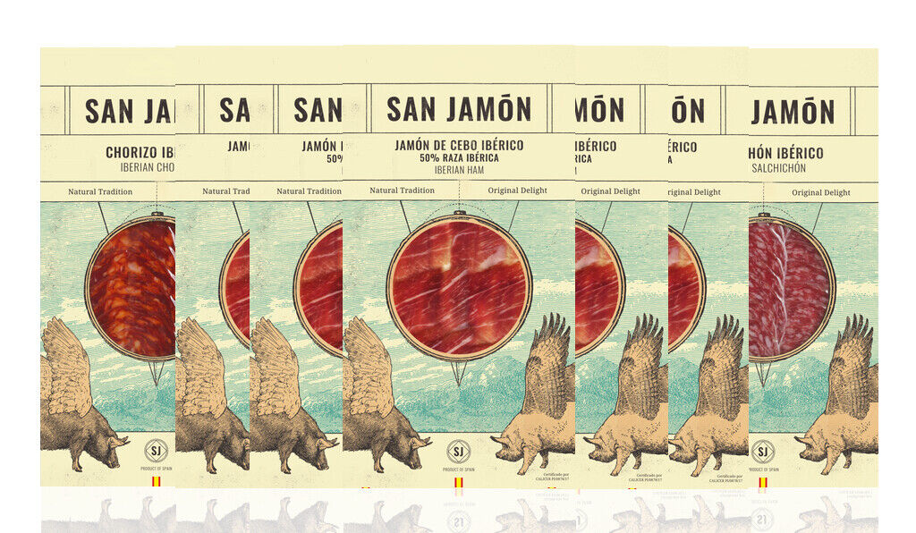 San Jamon Excelente Selección de Charcutería Ibérica