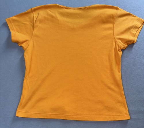 Jennifer Lauren women's Large Size Pullover, Orange (13KM) - Picture 2 of 6