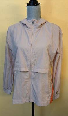 Adidas Women's W U-4 Wind Breaker Jacket, Ash Pearl size S Multi Sport U2