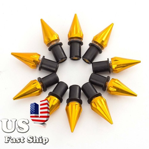 10 piezas M5x16mm Motocicleta CNC Carenado Parabrisas Pernos de Pico Lavadoras - Imagen 12 de 12