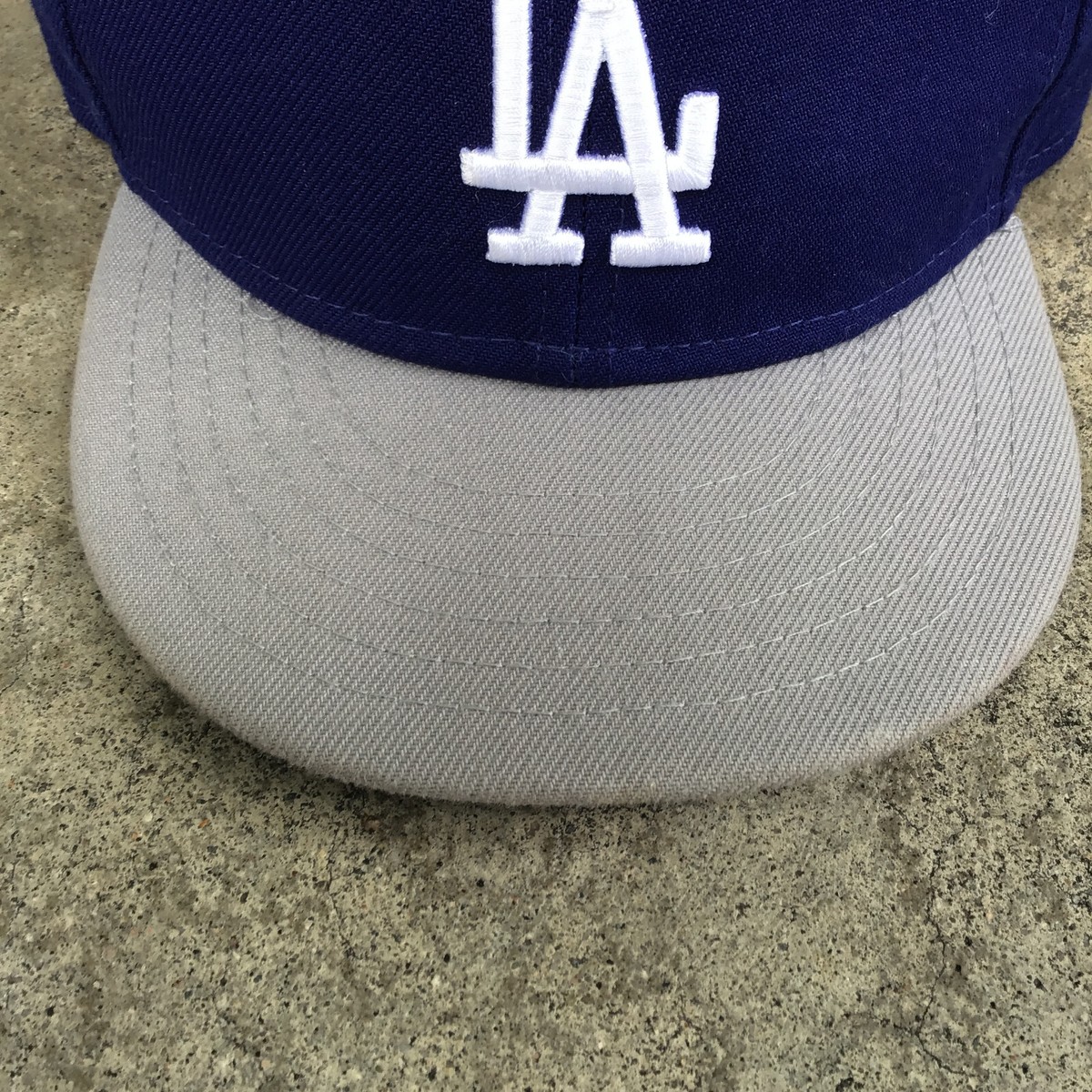 帽子 Home Game New Era LA Dodgers 9TWENTY M/L Infant New Era Blue Gray Los Angeles Dodgers 9TWENTY Hat