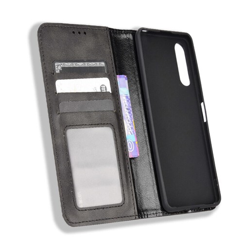 For BLU View 5 Phone Case Magnetic Leather Wallet Stand Flip Cover - Picture 3 of 11