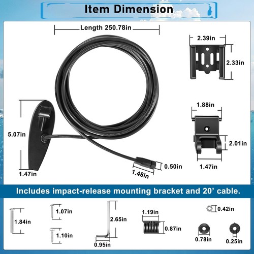 710295-1 XNT 9 HW MDI 75 T for HELIX 7 CHIRP MEGA DI GPS G3 G3N, MDI GPS G4 G4N - Picture 6 of 10