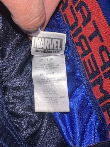 Marvel Captain American Star Wars Boys Athletic Shorts Dri-fit Sz 4 4/5 Lot Of 2 - Picture 6 of 8