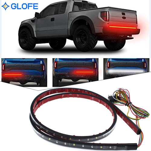 For Toyota Tacoma 4Runner White  Red Car LED Rear Trunk Strip Tailgate Light Bar - Picture 1 of 8